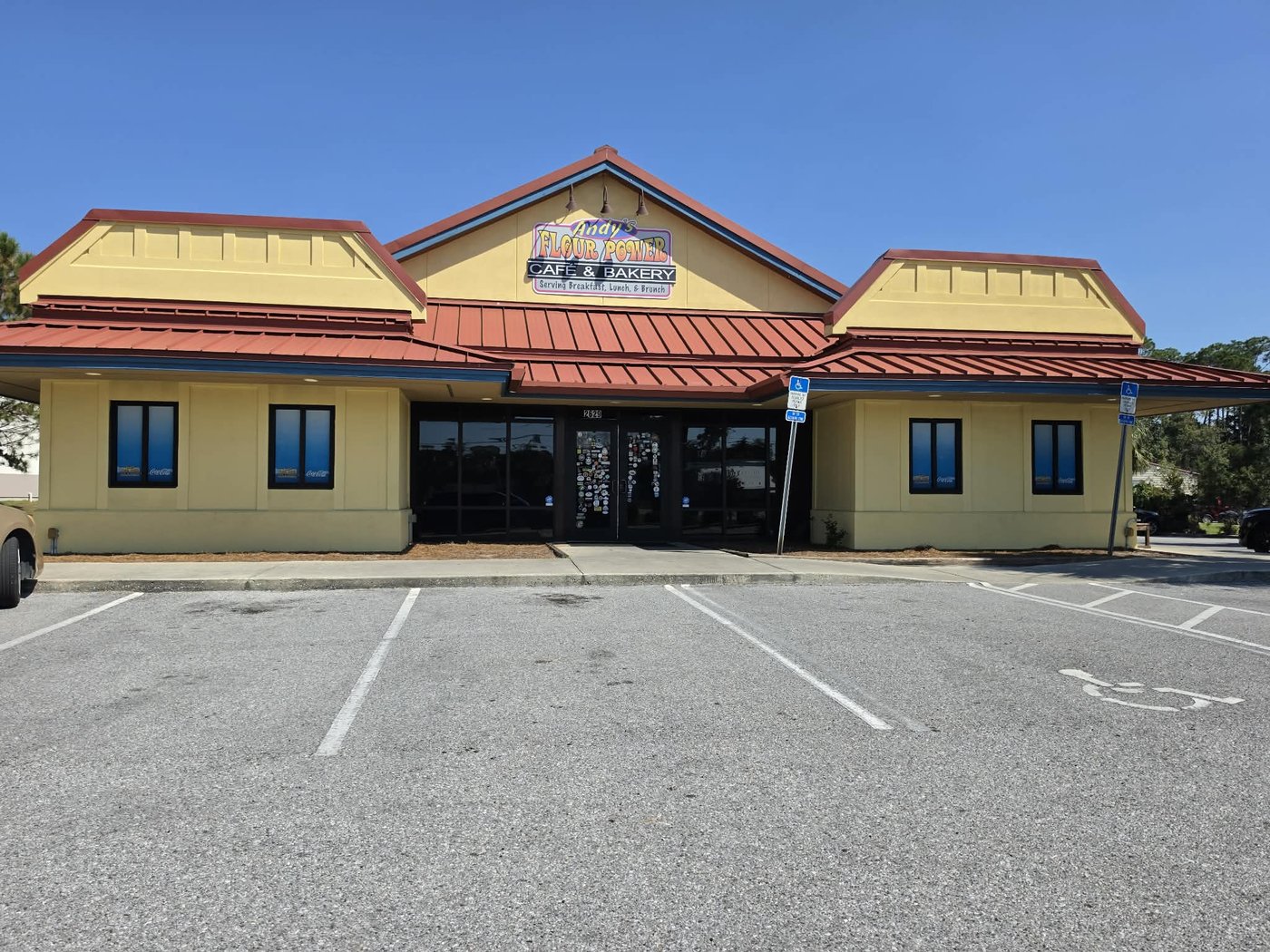 Andy's Flour Power Cafe & Bakery on Thomas Drive, Panama City Beach