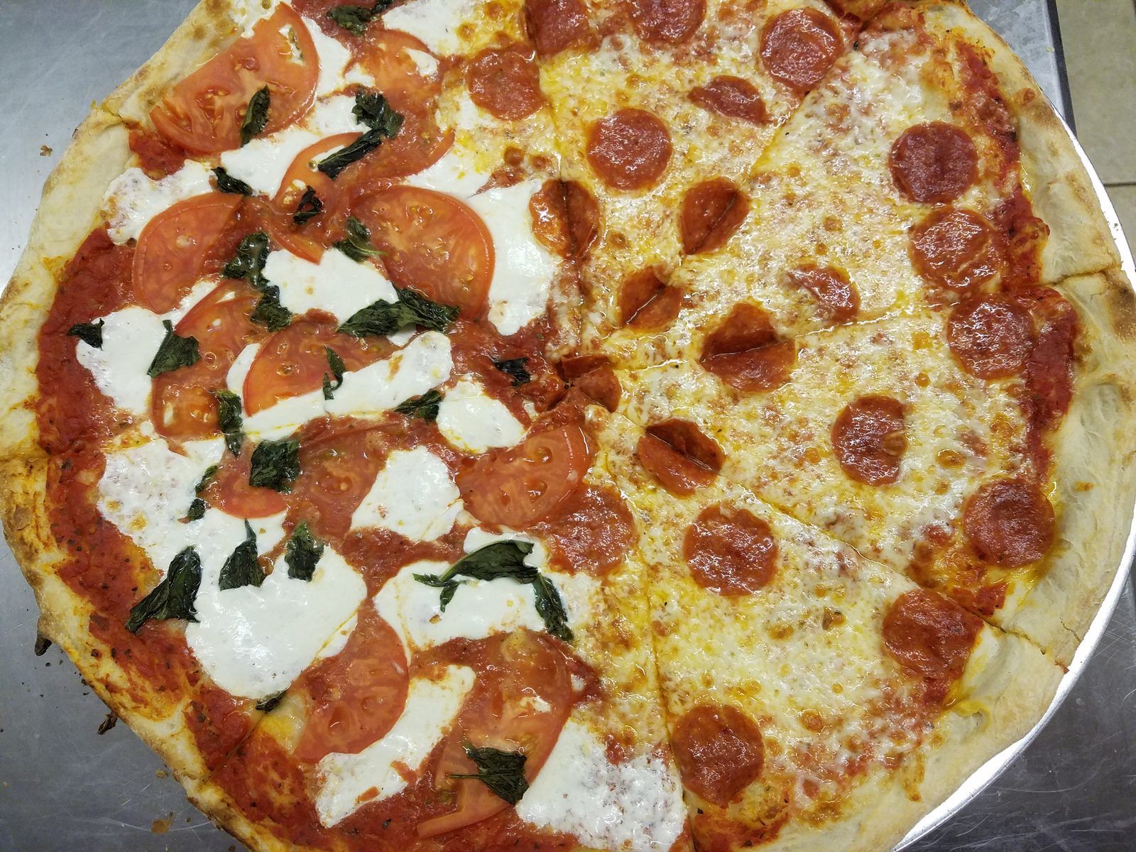 Pizza at Panama Pizzeria