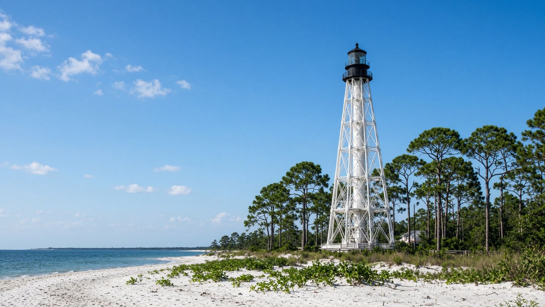 The shore at Cape San Blas