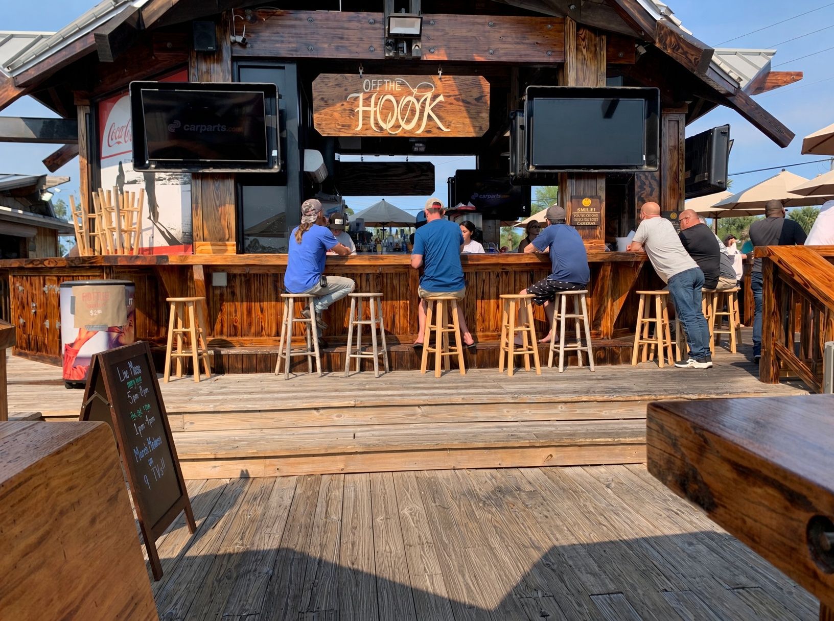 The Off the Hook bar on Grand Lagoon
