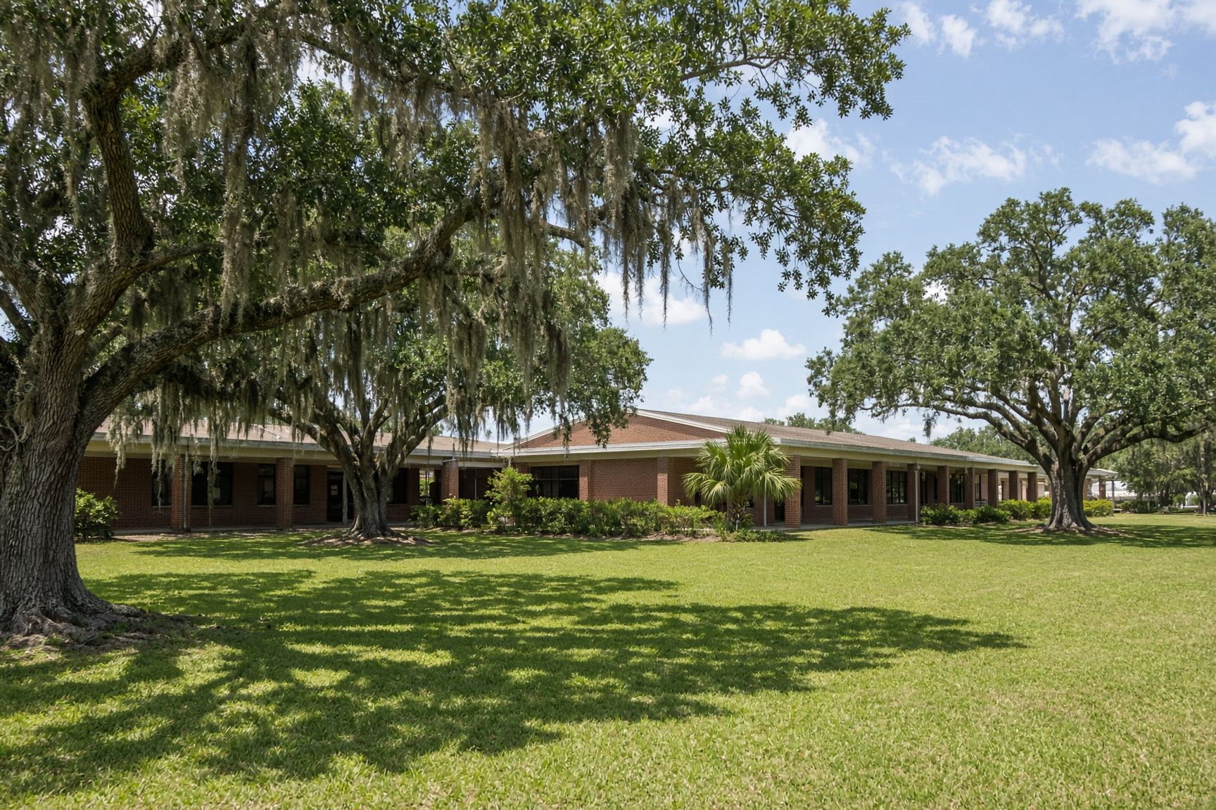 A school campus in Bay County
