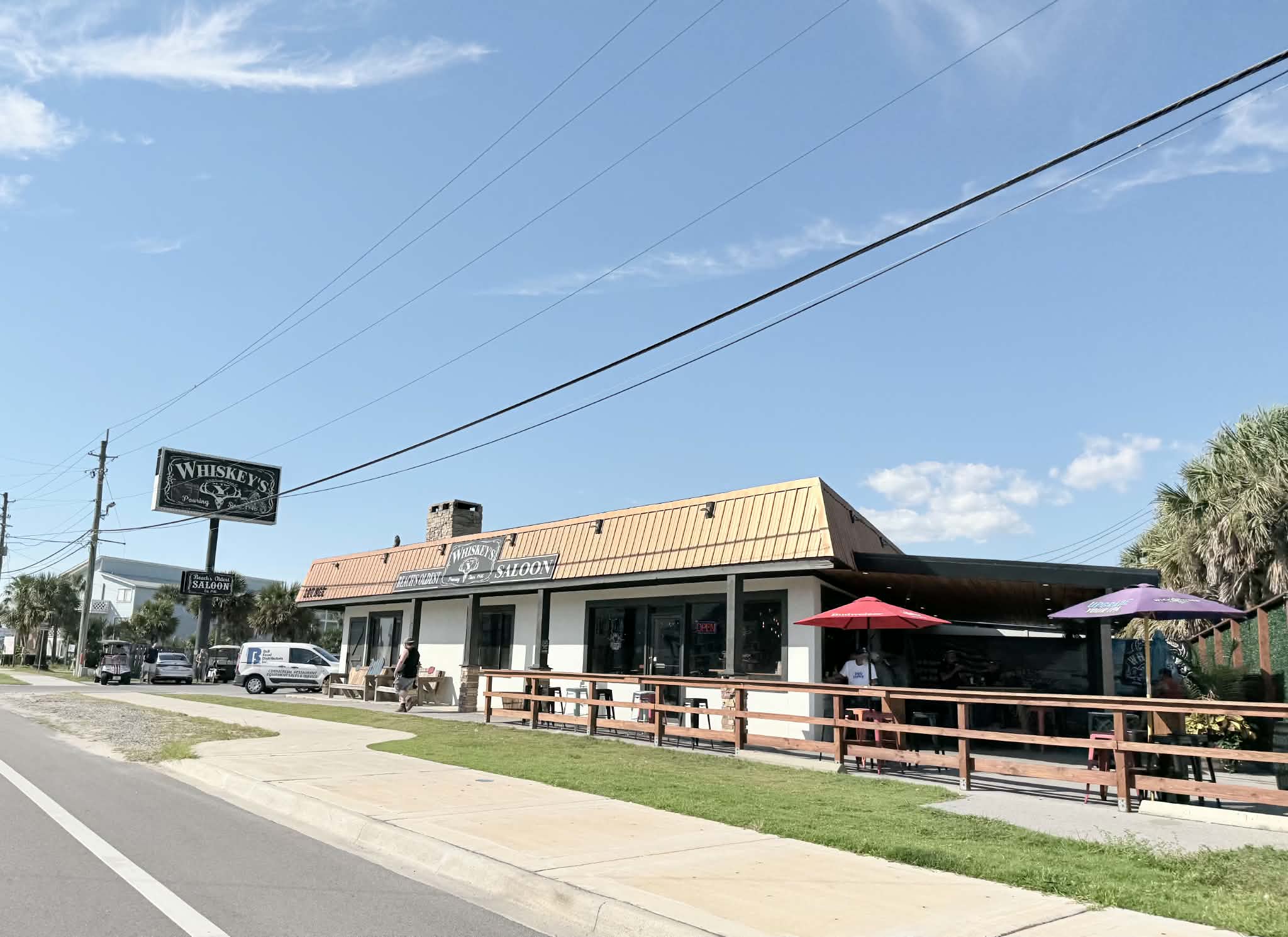 Whiskey's Saloon on Front Beach Road